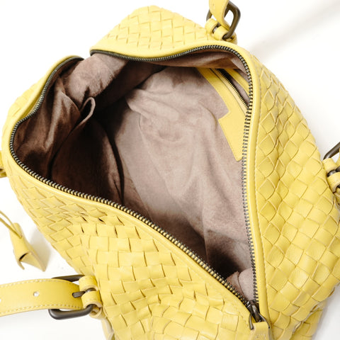BOTTEGAVENETA INTRECCIATO Shoulder Bag yellow WS28300