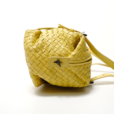 BOTTEGAVENETA INTRECCIATO Shoulder Bag yellow WS28300