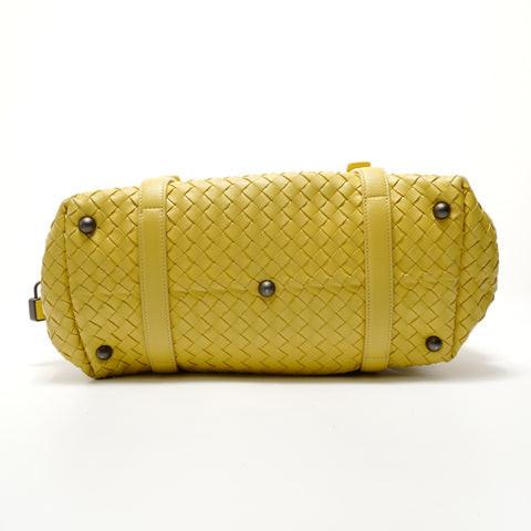 BOTTEGAVENETA INTRECCIATO Shoulder Bag yellow WS28300