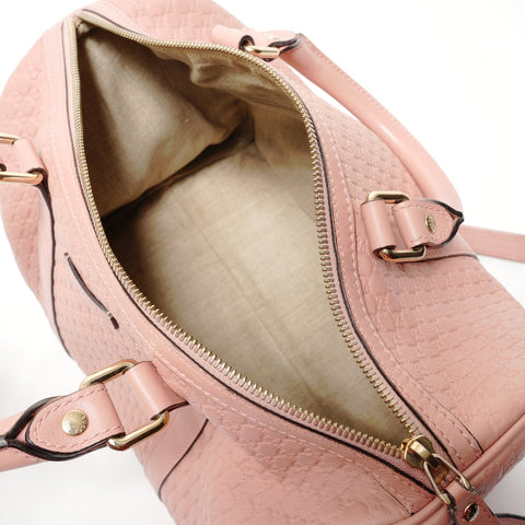 GUCCI Guccissima Micro GG Mini Boston Bag Boston bag pink WS28302