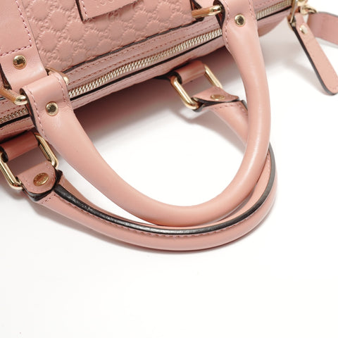 GUCCI Guccissima Micro GG Mini Boston Bag Boston bag pink WS28302