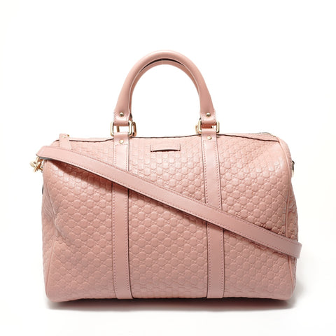 GUCCI Guccissima Micro GG Mini Boston Bag Boston bag pink WS28302
