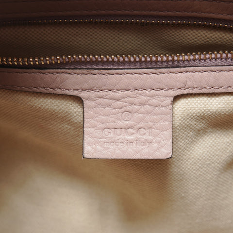GUCCI GG canvas sherry line Boston bag beige WS28304