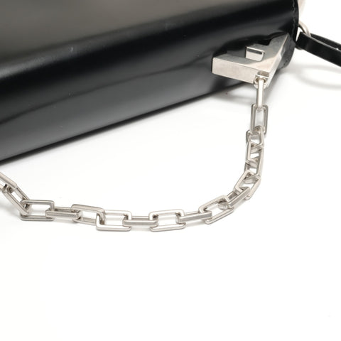 FENDI First Sight Leather Shoulder Bag black WS28305