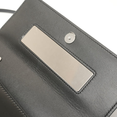 FENDI First Sight Leather Shoulder Bag black WS28305