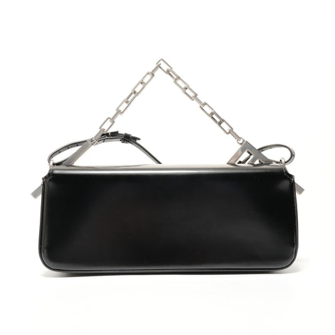 FENDI First Sight Leather Shoulder Bag black WS28305
