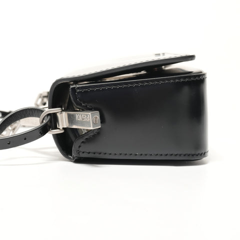 FENDI First Sight Leather Shoulder Bag black WS28305
