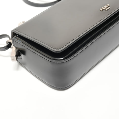 FENDI First Sight Leather Shoulder Bag black WS28305