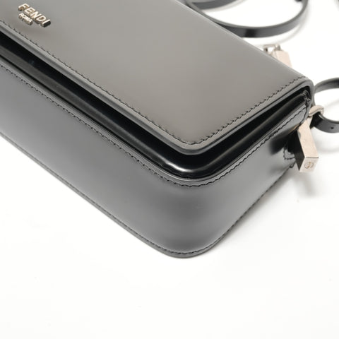 FENDI First Sight Leather Shoulder Bag black WS28305