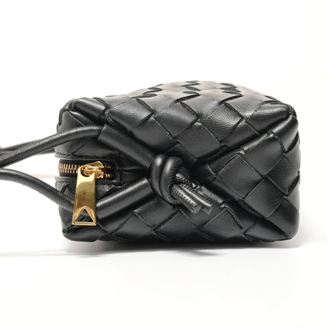 BOTTEGAVENETA INTRECCIATO Shoulder Bag black WS28307