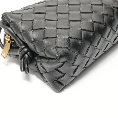 BOTTEGAVENETA INTRECCIATO Shoulder Bag black WS28307