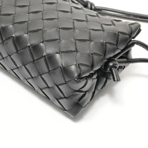 BOTTEGAVENETA INTRECCIATO Shoulder Bag black WS28307