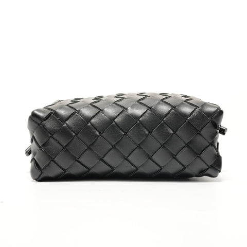 BOTTEGAVENETA INTRECCIATO Shoulder Bag black WS28307