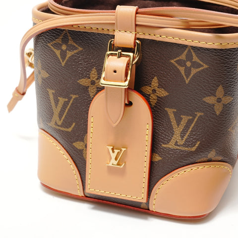 LOUIS VUITTON Monogram No Purse, 2021 model. Shoulder Bag Brown WS28308