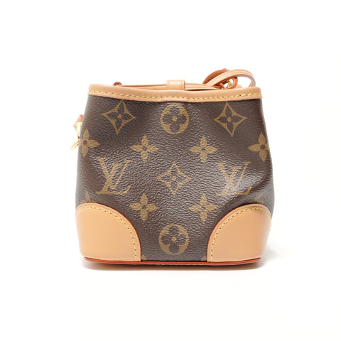 LOUIS VUITTON Monogram No Purse, 2021 model. Shoulder Bag Brown WS28308