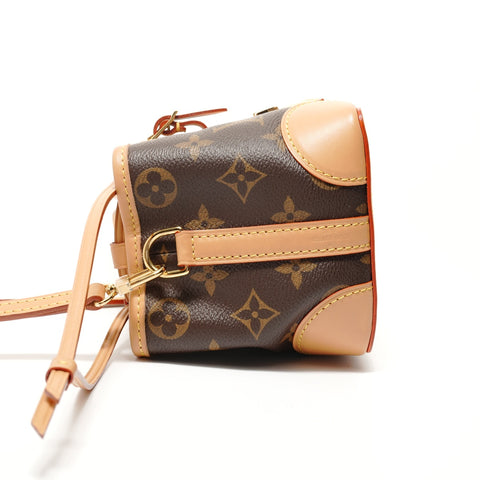 LOUIS VUITTON Monogram No Purse, 2021 model. Shoulder Bag Brown WS28308