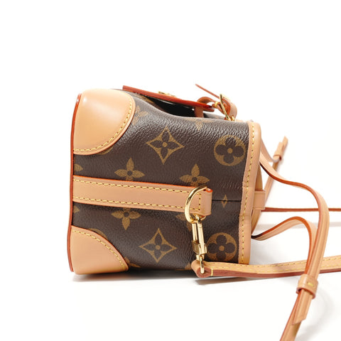LOUIS VUITTON Monogram No Purse, 2021 model. Shoulder Bag Brown WS28308