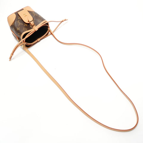 LOUIS VUITTON Monogram No Purse, 2021 model. Shoulder Bag Brown WS28308