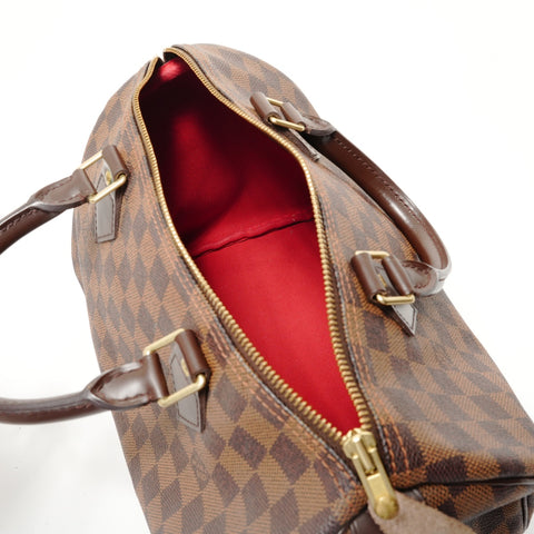 LOUIS VUITTON Damier Speedy 30, manufactured in 2006. Boston bag Brown WS28309