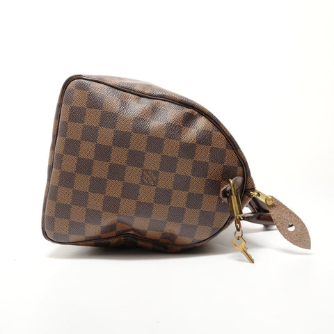 LOUIS VUITTON Damier Speedy 30, manufactured in 2006. Boston bag Brown WS28309