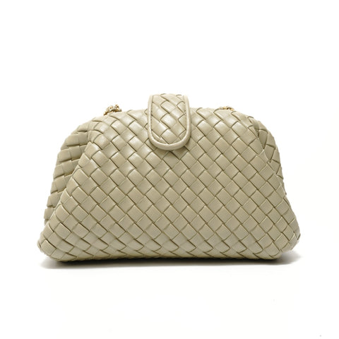 BOTTEGAVENETA INTRECCIATO Small Lauren 1980 Shoulder Bag green WS28310