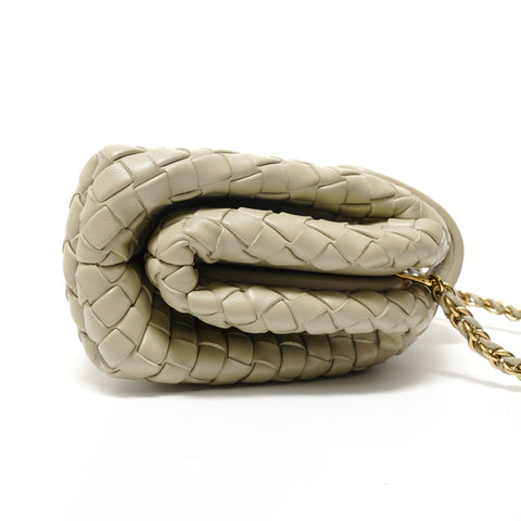 BOTTEGAVENETA INTRECCIATO Small Lauren 1980 Shoulder Bag green WS28310