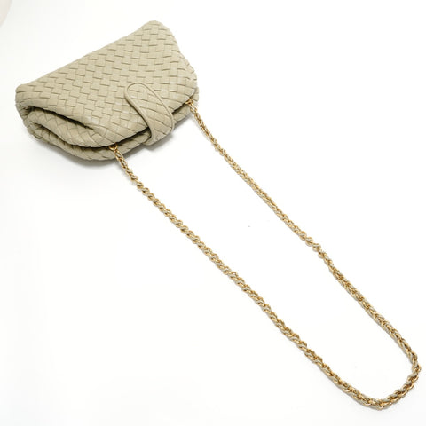 BOTTEGAVENETA INTRECCIATO Small Lauren 1980 Shoulder Bag green WS28310