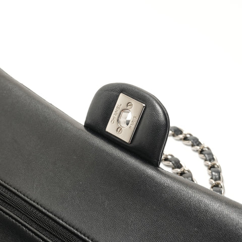 CHANEL Item No. 22, 2016-2017 Matelass Silver Metal Shoulder Bag black WS28311