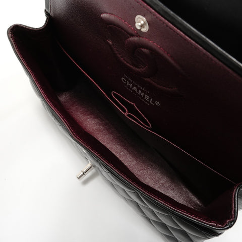 CHANEL Item No. 22, 2016-2017 Matelass Silver Metal Shoulder Bag black WS28311