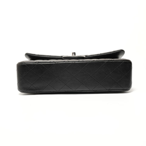 CHANEL Item No. 22, 2016-2017 Matelass Silver Metal Shoulder Bag black WS28311