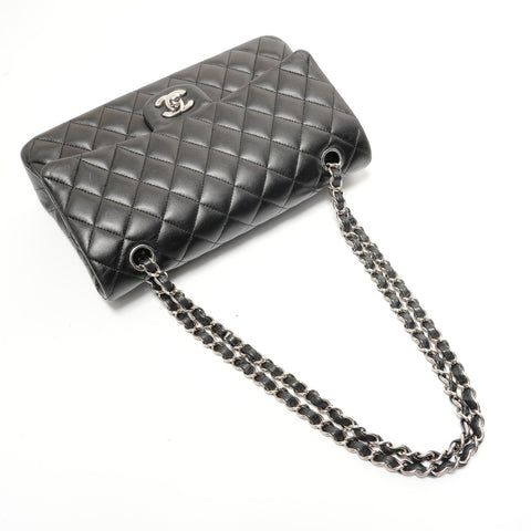 CHANEL Item No. 22, 2016-2017 Matelass Silver Metal Shoulder Bag black WS28311