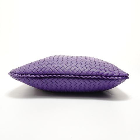 BOTTEGAVENETA INTRECCIATO Hobo Handbag purple WS28317