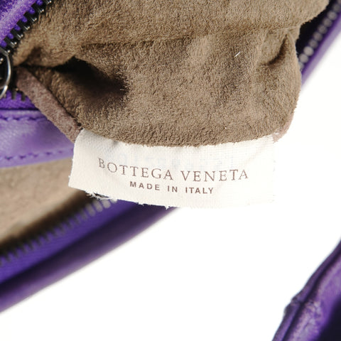 BOTTEGAVENETA INTRECCIATO Hobo Handbag purple WS28317