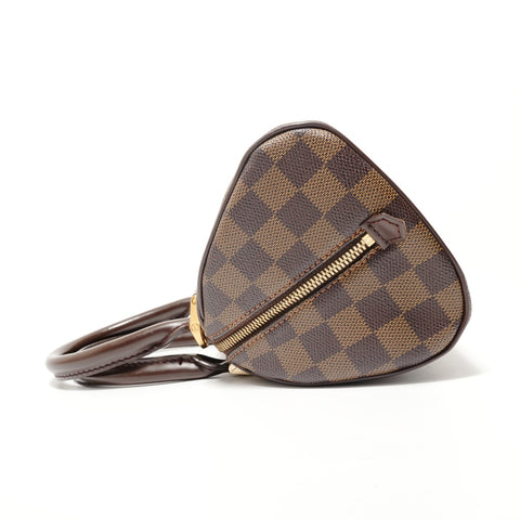 LOUIS VUITTON Damier Rivera Mini Handbag Brown WS28319