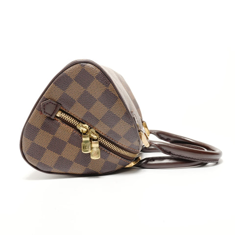 LOUIS VUITTON Damier Rivera Mini Handbag Brown WS28319