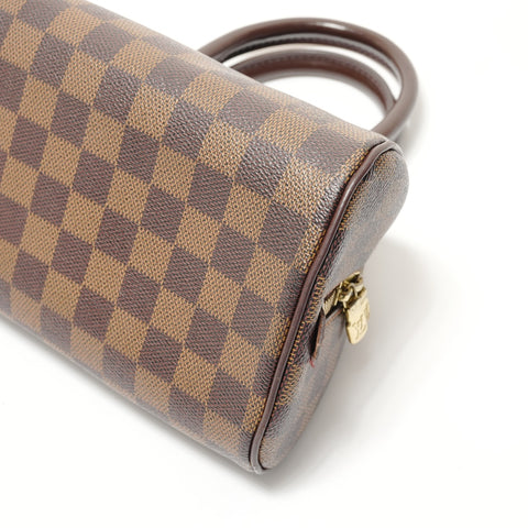 LOUIS VUITTON Damier Rivera Mini Handbag Brown WS28319