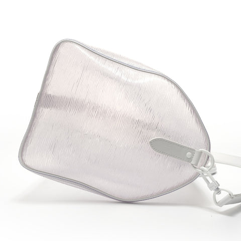 LOUIS VUITTON Epi Plage Keepall Handbag white WS28320
