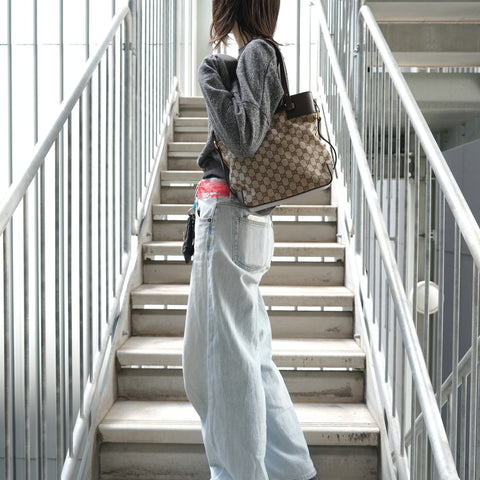 GUCCI GG canvas Tote Bag beige WS28321