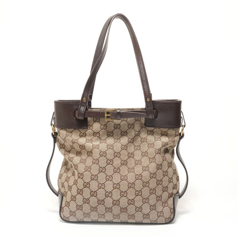GUCCI GG canvas Tote Bag beige WS28321