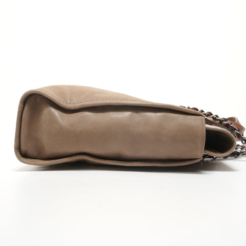CHANEL Track #14, 1996-1997, In the Mix, Portobello Shoulder Bag Brown WS28322