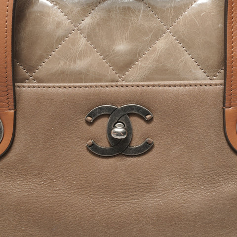 CHANEL Track #14, 1996-1997, In the Mix, Portobello Shoulder Bag Brown WS28322