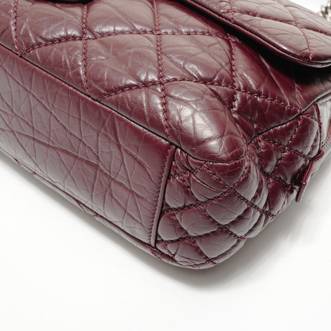 CHANEL Item No. 18, 2013-2014 Portobello Flap Bag, Quilted Aged Shoulder Bag purple WS28323