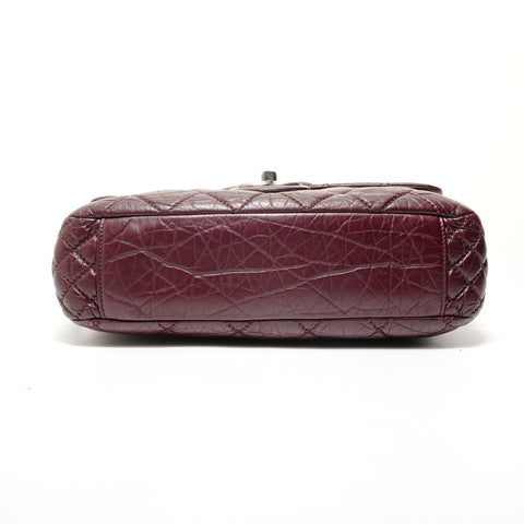 CHANEL Item No. 18, 2013-2014 Portobello Flap Bag, Quilted Aged Shoulder Bag purple WS28323