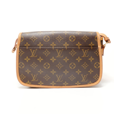 LOUIS VUITTON Monogram Sologne Shoulder Bag Brown WS28325