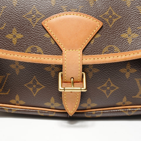 LOUIS VUITTON Monogram Sologne Shoulder Bag Brown WS28325