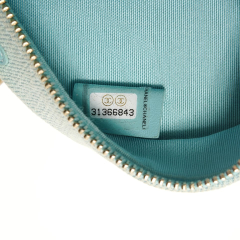 CHANEL 19 Matelass Denim 31 Series Chain Shoulder Bag blue WS28327