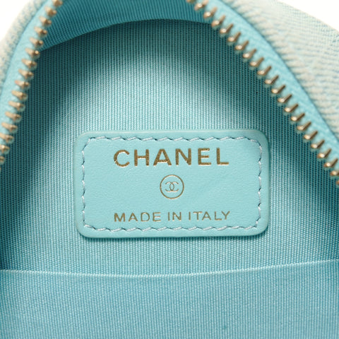 CHANEL 19 Matelass Denim 31 Series Chain Shoulder Bag blue WS28327
