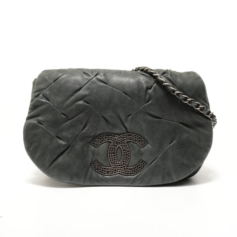 CHANEL Booth #14 COCO Mark Shoulder Bag black WS28331