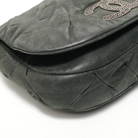 CHANEL Booth #14 COCO Mark Shoulder Bag black WS28331