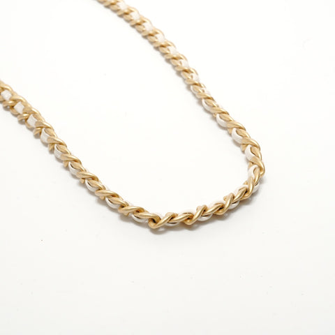 CHANEL Item No. 31 Matelass Caviar Skin Chain Shoulder Bag white WS28333
